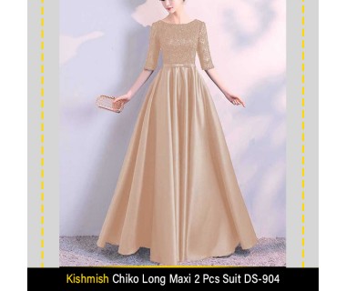 Kishmish Chiko Long Maxi 2 Pcs Suit DS-904 Kishmish Chiko Long Maxi 2 Pcs Suit DS-904